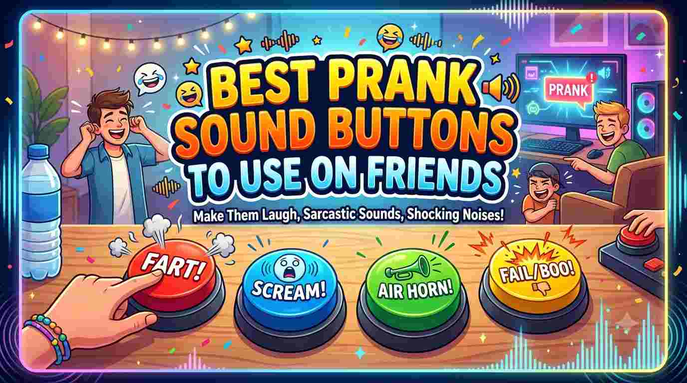 Best Prank Sound Buttons to Use on Friends