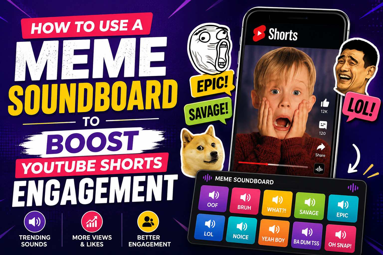 How to Use a Meme Soundboard to Boost YouTube Shorts Engagement