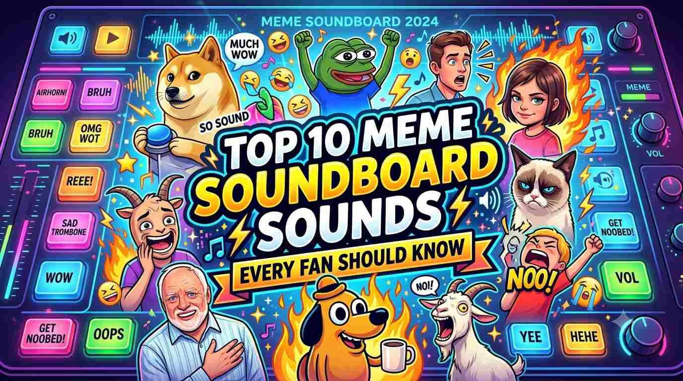Top 10 Meme Soundboard Sounds Every Fan Should Know
