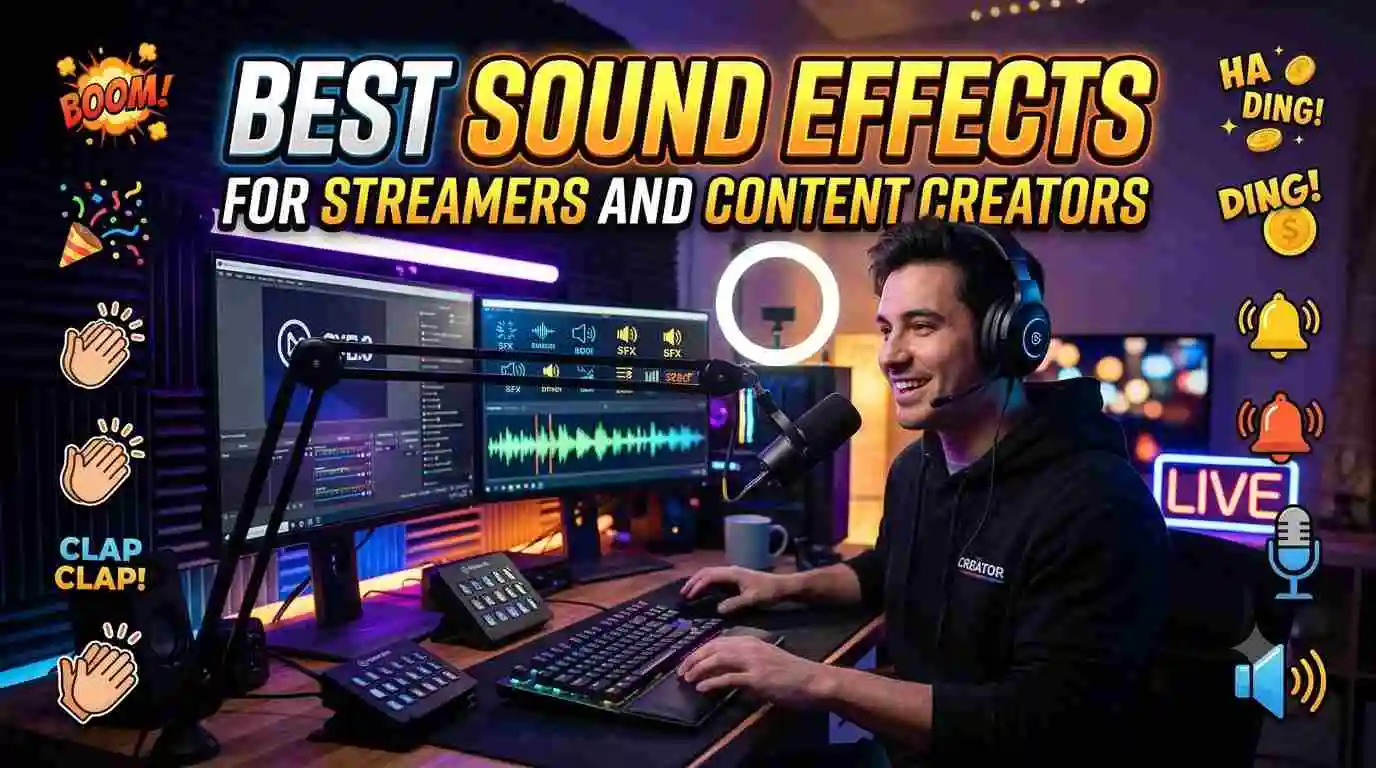 Best Sound Effects for Streamers and Content Creators