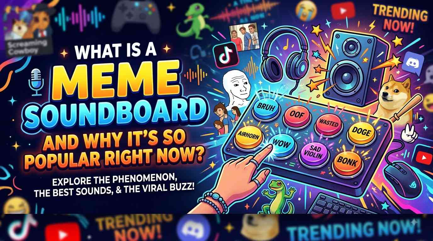 What Is a Meme Soundboard and Why It's So Popular Right Now?